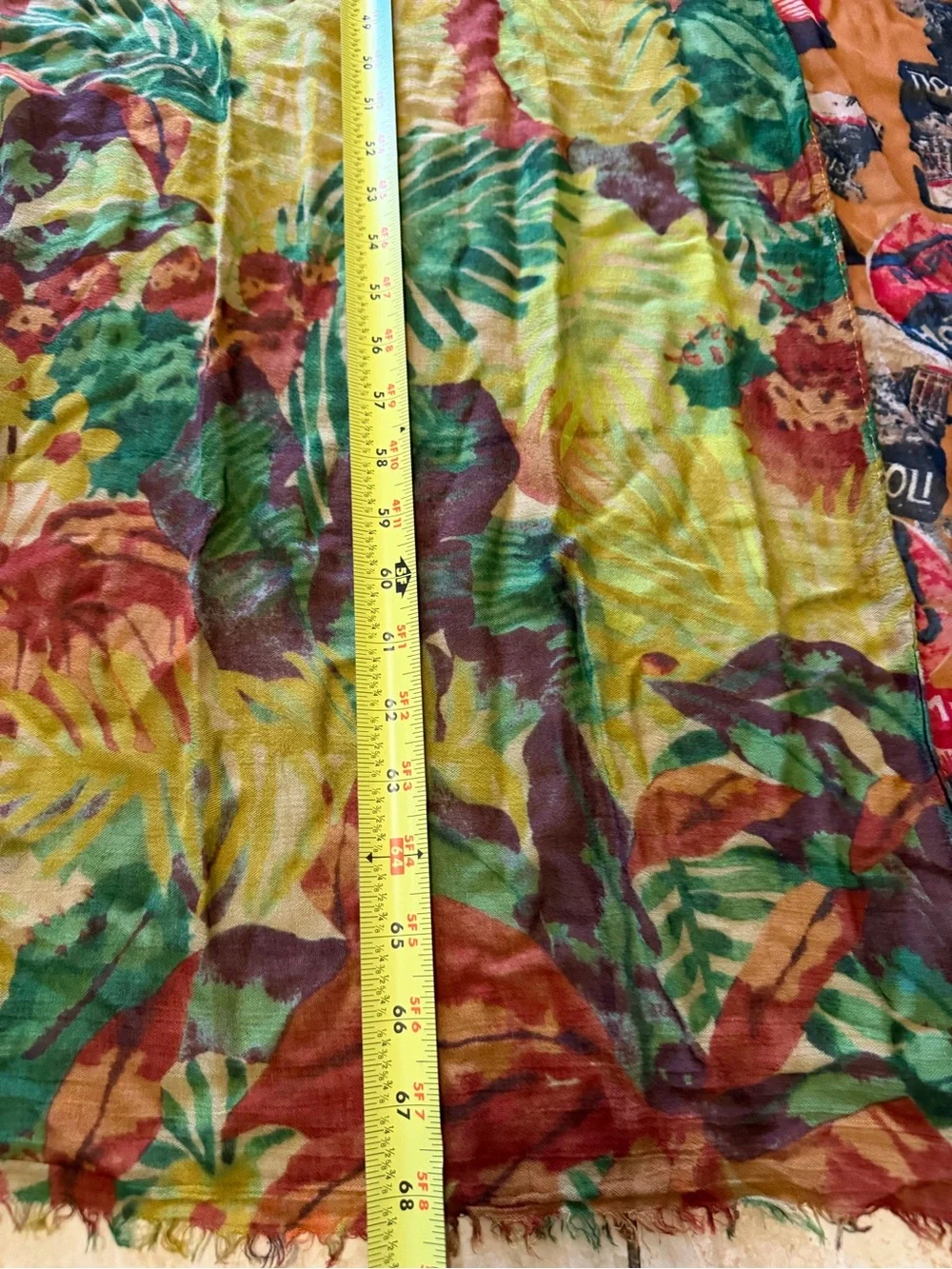 Lot 4 Patricia Nash Fall Pattern Scarfs Wraps 100% Viscose 24-28” Wide Fringe